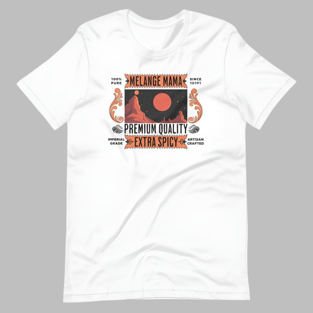 Melange Mama TShirt - White Color - https://ascensionemporium.net